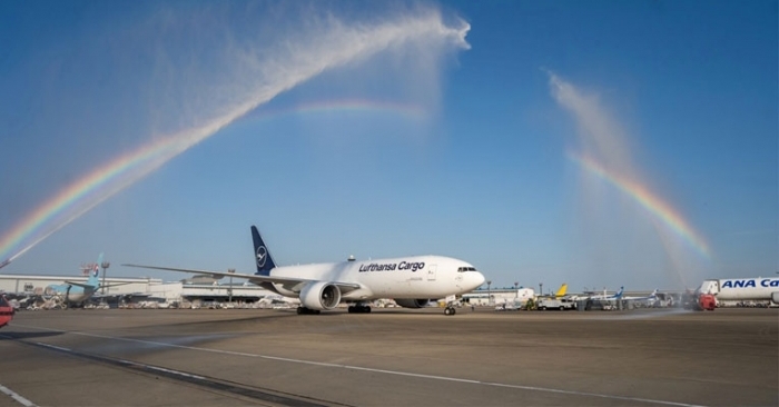 Lufthansa Cargo names Boeing 777 Freighter Konnichiwa Japan