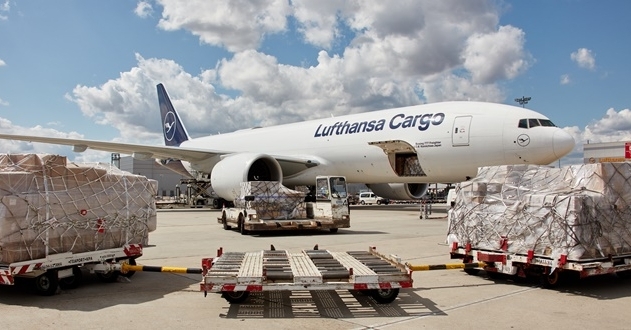 Lufthansa Cargo is worlds first cargo airline to use sustainable plastic film for transportation