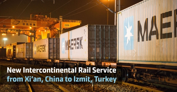The rail service aims for customers within the automotive and technology industrial verticals in Turkey and other segments which are in need of fast delivery to market.