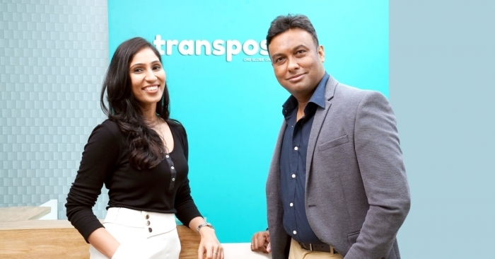 (L-R) Transpost founders Neelam Choudhary and Satyaue Paul.