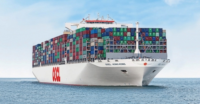 OOCL doubles 2021 revenue to $15.7 billion on higher freight rates