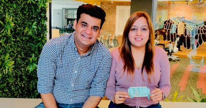 Abhishek Kaushik and Dimpy Dewan, founders of Hanchens Abhishek Kaushik and Dimpy Dewan, founders of Hanchens