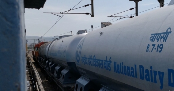 These tanks could move up to a speed of 110km/hr while being attached to passenger trains and facilitate the safe and speedy transportation of milk.