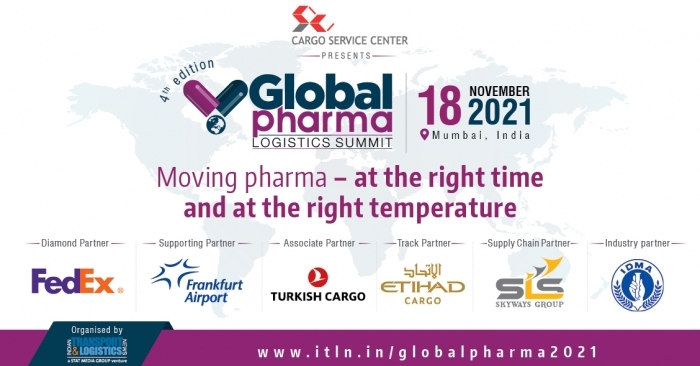 See you next Thursday in Mumbai for Global Pharma Logistics Summit 2021