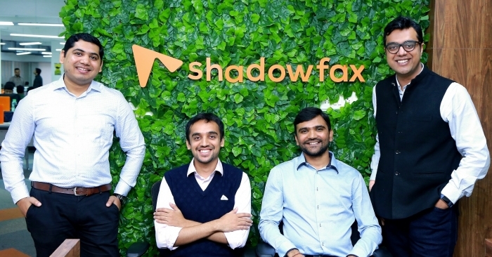 L-R: Vaibhav Khandelwal, CTO and co-founder, Praharsh Chandra, chief-of-operations and co-founder, Gaurav Jaithliya, chief-of strategy, investment and co-founder, Abhishek Bansal, CEO and co-founder.