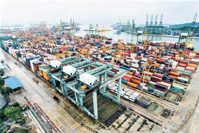 Singapore remains world%u2019s busiest transhipment port