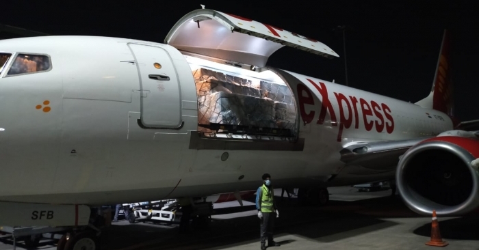 SpiceJet has transported over 4750 tons of cargo since nation-wide lockdown began.