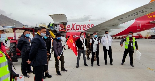 With the launch of the cargo services, SpiceJet is the first and only airline to have dedicated freighter flights connecting Leh.