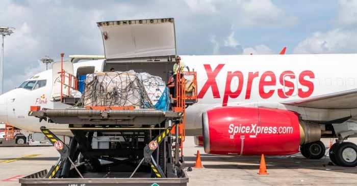SpiceJet launched its cargo operations under SpiceXpress in September 2018 and has since expanded its fleet to 19 cargo aircraft, including five widebody aircraft.