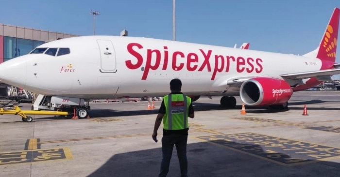 SpiceJet has transported 9000 tons of cargo since the nation-wide lockdown began.