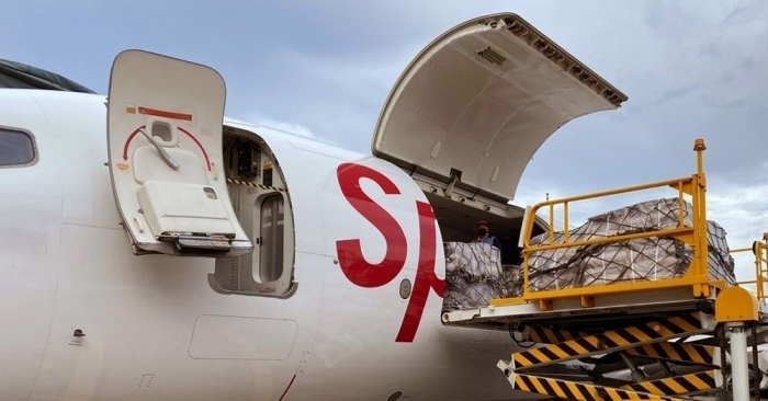 SpiceJet has transported 11,500 tons of cargo since nation-wide lockdown began.