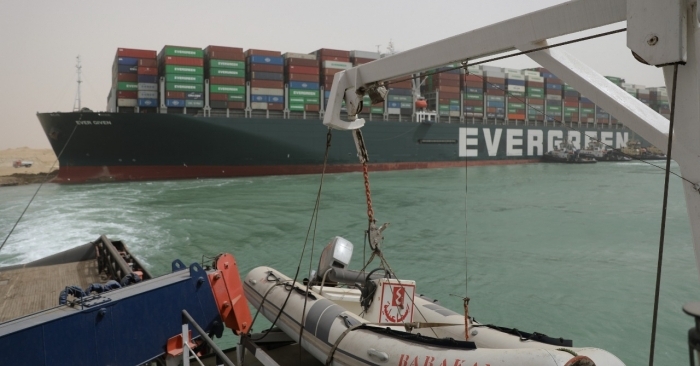 As one of the busiest shipping lanes in the world, it handles an average of 50 ships every day and $10 billion worth of goods each day. (Photo: Suez Canal Authority)