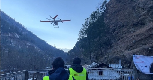 TechEagle%u2019s drone delivers -5 deg C medicines in Himachal Pradesh