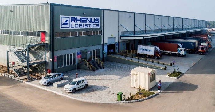 The temperature-controlled warehouse of Rhenus Logistics in Farukhnagar, Gurugram.