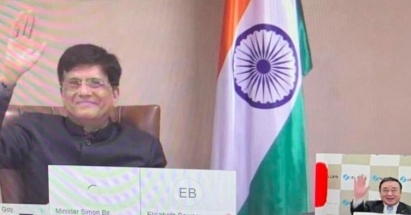 Piyush Goyal said, %u201CIndia wholeheartedly endorses the concept of working towards ensuring a trustworthy, dependable and reliable supply chain in the Indo-Pacific region.%u201D Piyush Goyal said, %u201CIndia wholeheartedly endorses the concept of working towards ensuring a trustworthy, dependable and reliable supply chain in the Indo-Pacific region.%u201D