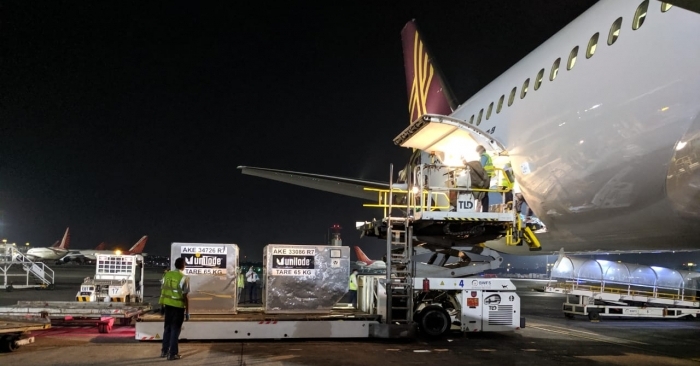 Vistara is the only carrier using its wide-body aircraft, besides Air India, to transport critical medical supplies.