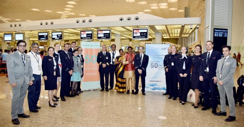 Air France marks 50th anniversary of its Paris – Mumbai route