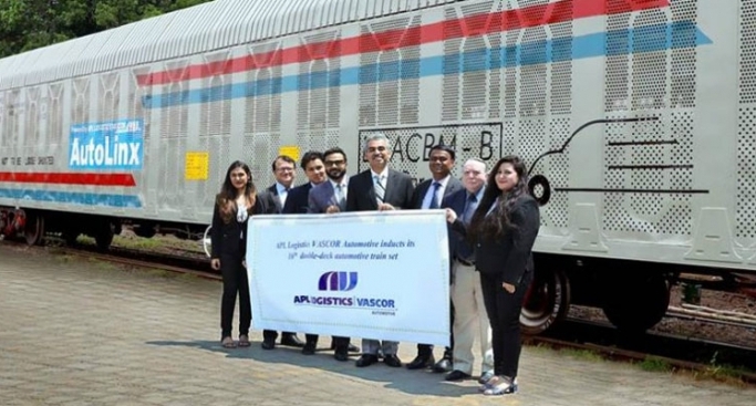 APL Logistics VASCOR Automotive receives 16th rake