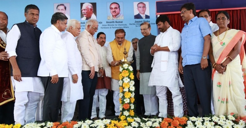 Gajapathi Raju Inagurates new terminal at Hubballi Airport Gajapathi Raju Inagurates new terminal at Hubballi Airport