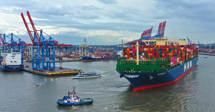Hamburg the important logistic hub for Indian goods
