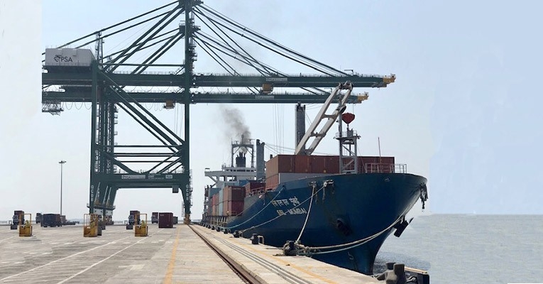 BMCT receives first coastal service call from Shreyas Shipping