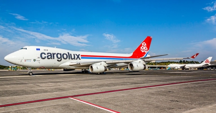 The precious commodities were transported in 104 pallets, spread out over eight flights, three originating from Los Angeles and five from New York.