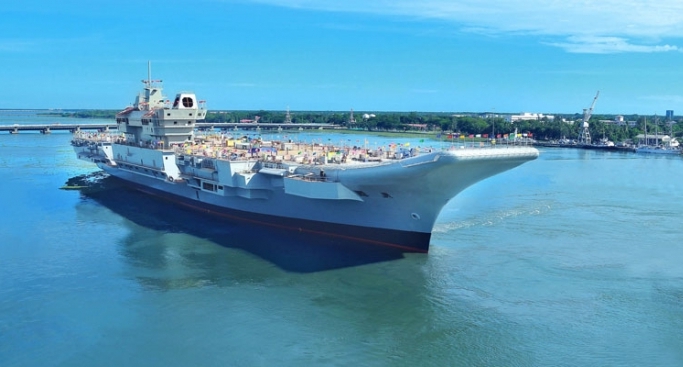 Cochin Shipyard started construction of INS Vikrant in 2009 and was launched in 2013.