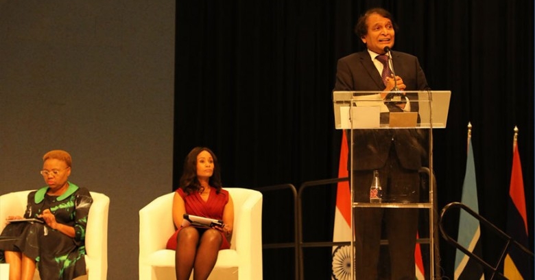 Suresh Prabhu at the India- South Africa Business Summit