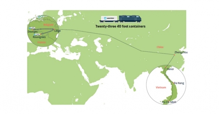 All cargoes will be transported by trucks to their final destination in Dourges and Rouvignies, France by the end of August.