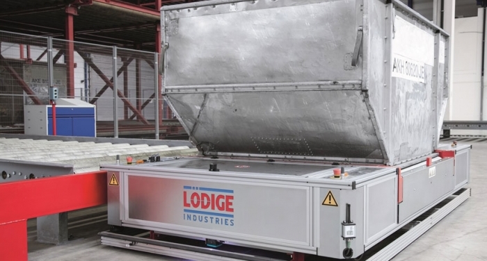 Lödige Industries unveils new automated guided vehicle for airfreight ULDs in Munich