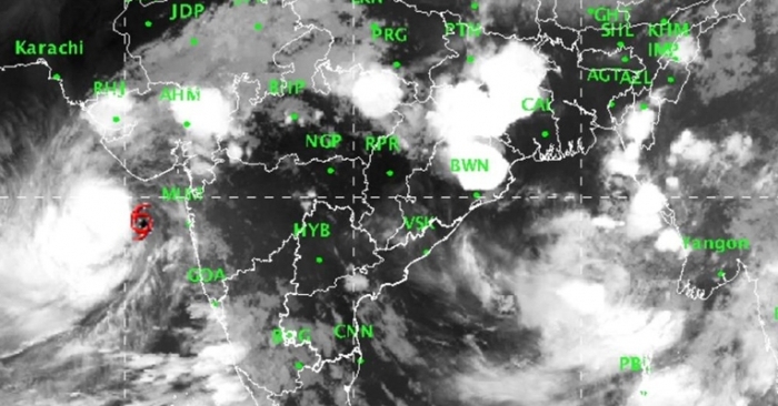 The situation is normal at Surat, Bhuj, Keshod, Kandla, Jamnagar, Vadodara and Ahmedabad.