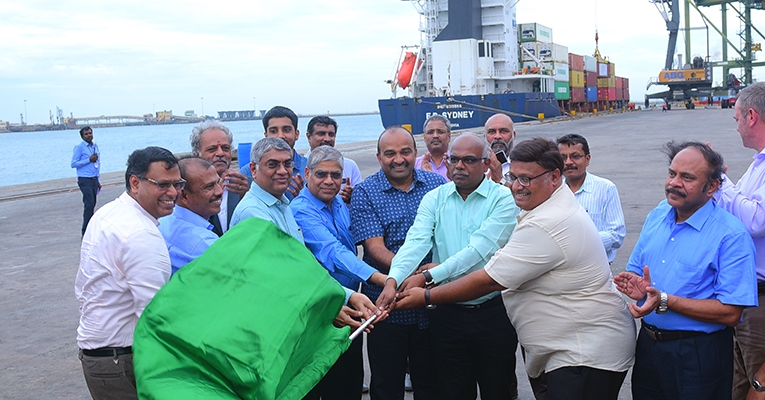 Special Facility inaugurated at Dakshin Bharat Gateway Container Terminals at VO Chidambaranar Port