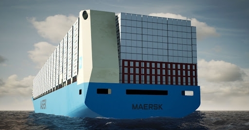 Maersk unveils methanol-powered container carrier