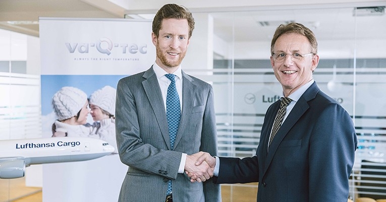 va-Q-tec and Lufthansa Cargo cooperate to transport pharmaceuticals